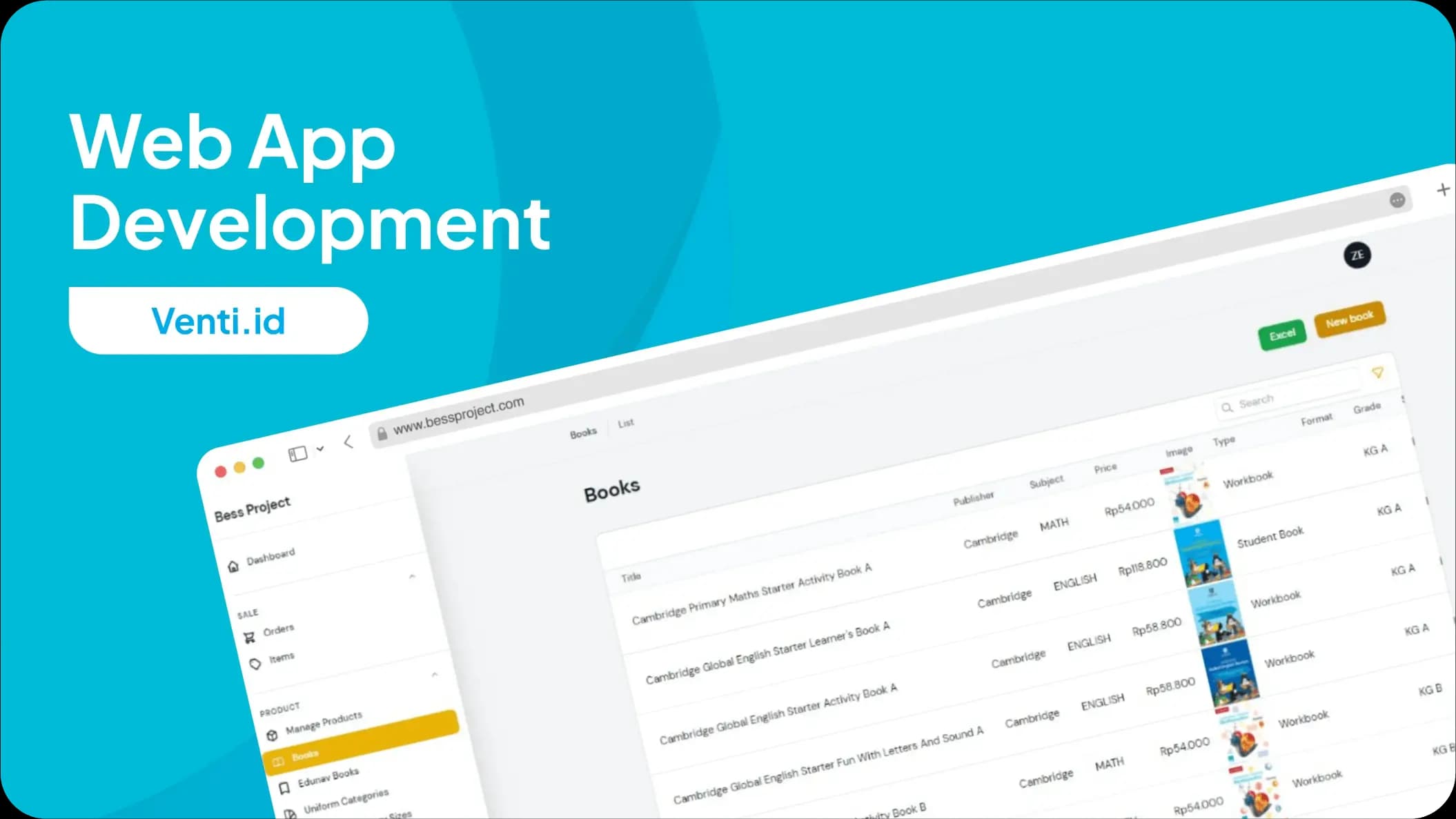 Venti.id - Event Management and Digital Ticketing Web Application Solution by Zerone Global