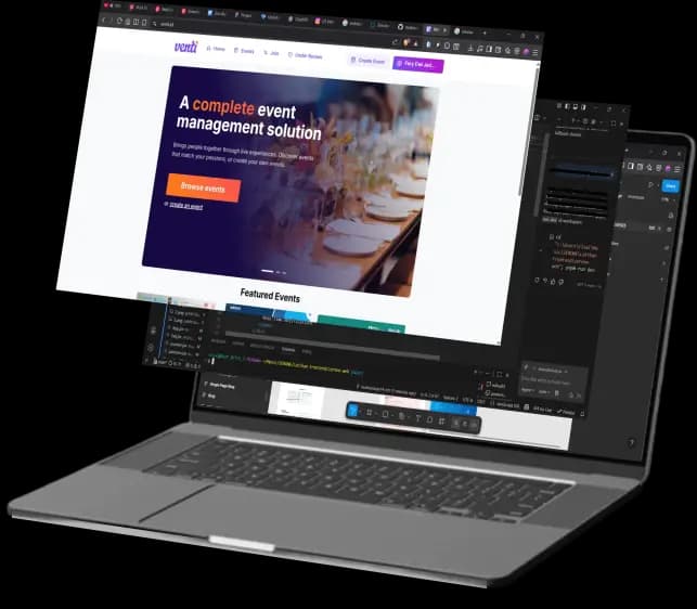 Zerone Web App Development Interface Mockup