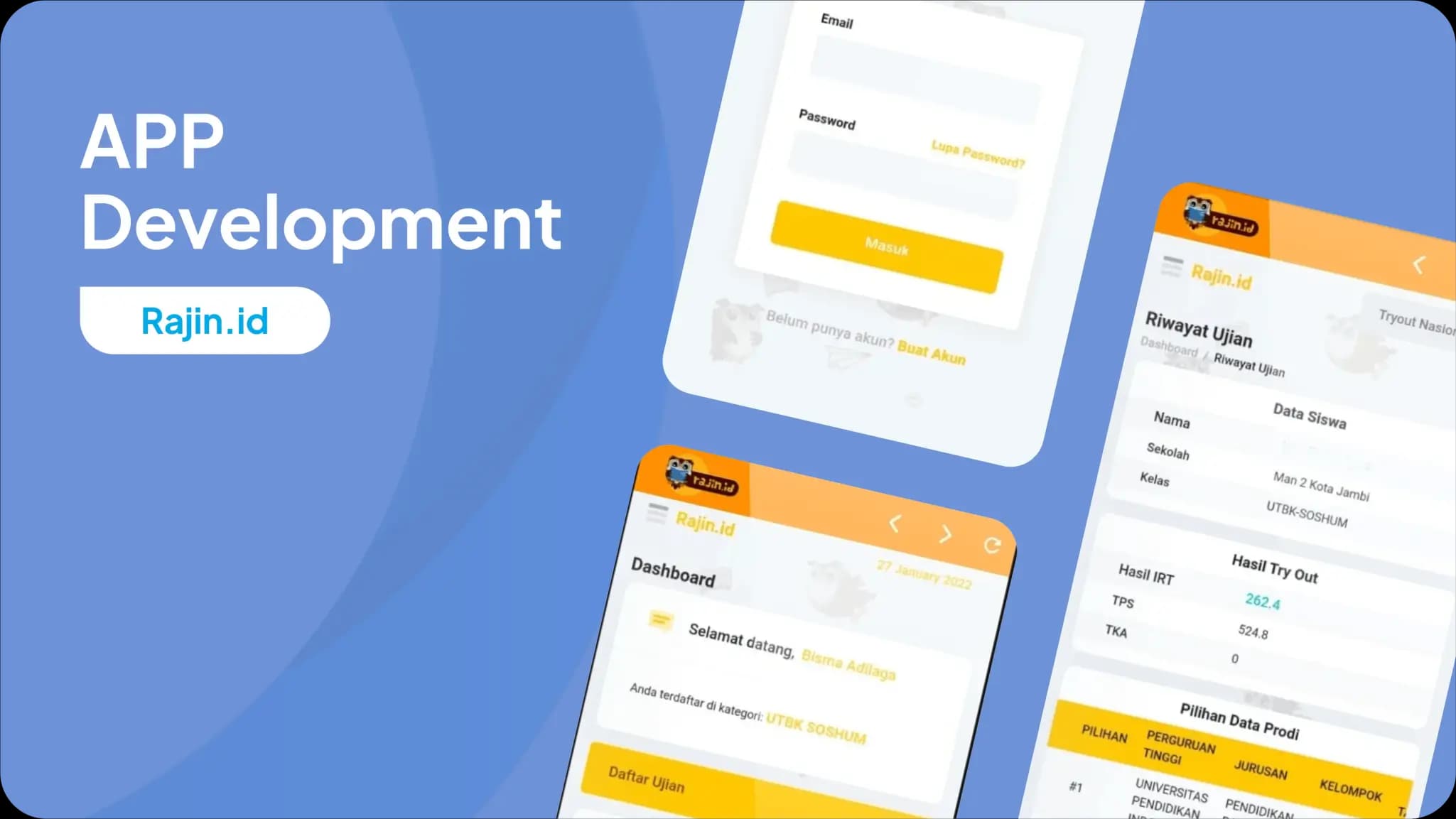 Rajin.id - Employee Management and Productivity Mobile App Solution by Zerone Global